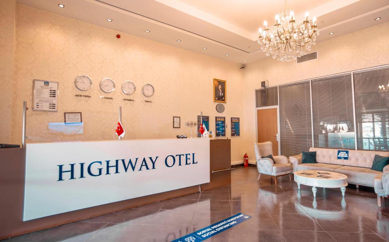 Highway Otel Elmalık Esterno foto